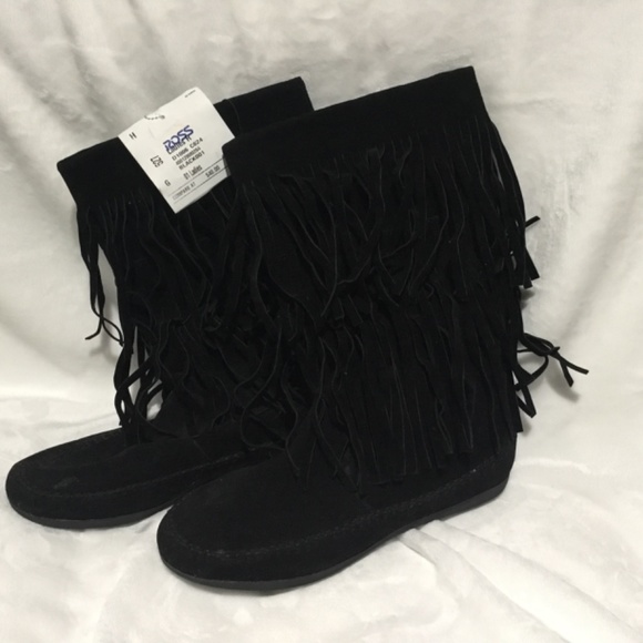 Cherokee Style Black boots (leather imitation) brand new - Picture 7 of 8